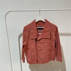 Hurley Pink Moto Jacket